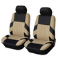 Car Seat Cover Set with Tire Tread Pattern