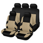 Car Seat Cover Set with Tire Tread Pattern
