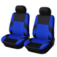 Car Seat Cover Set with Tire Tread Pattern
