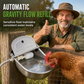 ⏰🐄 Automatic 304 Stainless Steel Drinking Bowl with Float and Drain Hole for Cattle Horses Sheep and Dogs 🤖