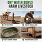 ⏰🐄 Automatic 304 Stainless Steel Drinking Bowl with Float and Drain Hole for Cattle Horses Sheep and Dogs 🤖
