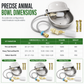 ⏰🐄 Automatic 304 Stainless Steel Drinking Bowl with Float and Drain Hole for Cattle Horses Sheep and Dogs 🤖