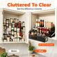 Pull-Down Kitchen Spice Rack Organizer