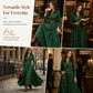 Plus Size Women French Vintage Plaid Dress with Irregular Hem and Slimming Design