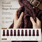 Plus Size Women French Vintage Plaid Dress with Irregular Hem and Slimming Design