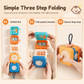 Sensory Busy Ball Stacking Toy and Multi Sided Activity Cube Busy Board for Early Education