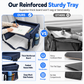Kids Car Seat Travel Tray with Storage Organizer