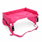 Kids Car Seat Travel Tray with Storage Organizer