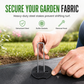 Galvanized Landscape Staples with Gasket