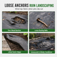 Galvanized Landscape Staples with Gasket