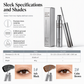 Waterproof and Sweatproof Mascara for Long Lasting Lengthening and Curling Smudge Proof Eye Makeup