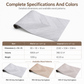 Self Adhesive PVC Floor and Wall Sticker Roll Wear Resistant Herringbone Pattern Flooring Decal for Home and Office 60cm x 3m