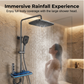 LED Digital Display Rain Shower System