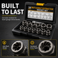 14 Piece Damaged Bolt and Nut Extractor Set Industrial Grade High Hardness High Torque Reverse Thread Screw Remover Kit for Auto Repair