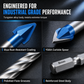 Hex Shank Carbide Eccentric Drill Bit for Ceramic Tile Glass and Concrete Hole Drilling