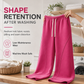 Women High Waisted Wide Leg Sweatpants with Curved Seams and Pockets