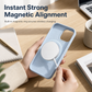 Liquid Silicone Magnetic Charging Phone Case Shockproof Full Coverage Protective Cover