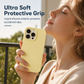 Liquid Silicone Magnetic Charging Phone Case Shockproof Full Coverage Protective Cover