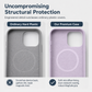 Liquid Silicone Magnetic Charging Phone Case Shockproof Full Coverage Protective Cover