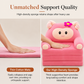 Kids Folding Sofa Bed 3-Tier Cartoon Toddler Lounger Chair with Removable Washable Cover for Napping 120cm Unfolded