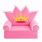 Kids Folding Sofa Bed 3-Tier Cartoon Toddler Lounger Chair with Removable Washable Cover for Napping 120cm Unfolded