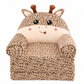 Kids Folding Sofa Bed 3-Tier Cartoon Toddler Lounger Chair with Removable Washable Cover for Napping 120cm Unfolded