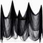 Halloween Creepy Cloth Gauze Hanging Decoration 215 x 500 cm Large Fabric Prop for Haunted House and Party Scene Layout