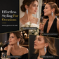 Rhombus Cubic Zirconia Tassel Drop Earrings with Silver Needles Elegant Statement Studs for Women