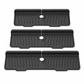 Cuttable Food Grade Silicone Faucet Splash Guard Mat Thickened Sloped Kitchen Sink Draining Pad with Pattern