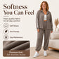 Women's Side Stripe Button-Down Shirt & Joggers Set
