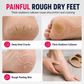 Moisturizing Urea Foot Cream Gel 60ml for Dry Cracked Feet Exfoliating and Hydrating Foot Care