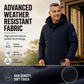 Men's Winter Warm Waterproof Hooded Jacket
