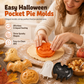 📢📢40% OFF !! ⏰Halloween Pumpkin Ghost and Bat Shaped Candy Plates PP Plastic Fruit Trays and Decorative Snack Dishes