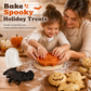 📢📢40% OFF !! ⏰Halloween Pumpkin Ghost and Bat Shaped Candy Plates PP Plastic Fruit Trays and Decorative Snack Dishes