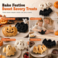 📢📢40% OFF !! ⏰Halloween Pumpkin Ghost and Bat Shaped Candy Plates PP Plastic Fruit Trays and Decorative Snack Dishes