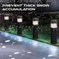 Solar-Powered De-Icing Light