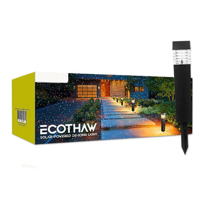 Solar-Powered De-Icing Light