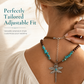 Vintage Bohemian Style Suede Layering Necklace for Women with Dragonfly or Waterdrop Pendant