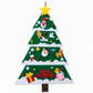 DIY Felt Christmas Tree Set with Detachable Ornaments for Kids Wall Hanging Christmas Decorations