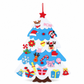 DIY Felt Christmas Tree Set with Detachable Ornaments for Kids Wall Hanging Christmas Decorations