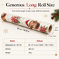 Christmas Highland Cow and Floral Gift Wrapping Paper Roll 43x500cm Holiday Present Wrap