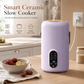 Multi Functional Mini Electric Slow Cooker and Stew Pot with Preset Timer
