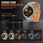 Smartwatch with Bluetooth Calling GPS and Beidou Positioning Heart Rate Sleep Monitor Pedometer and Message Reminders