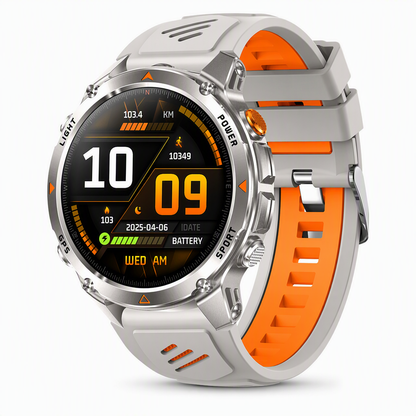 Smartwatch with Bluetooth Calling GPS and Beidou Positioning Heart Rate Sleep Monitor Pedometer and Message Reminders