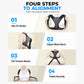 Breathable Back Posture Corrector Belt for Adults and Children Invisible Support Strap to Improve Sitting Posture and Prevent Hunchback