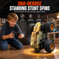 360 Degree Rotating RC Stunt Car with Music and Lights Dinosaur and Shark Head Monster Truck Toy for Kids