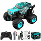 360 Degree Rotating RC Stunt Car with Music and Lights Dinosaur and Shark Head Monster Truck Toy for Kids