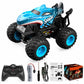 360 Degree Rotating RC Stunt Car with Music and Lights Dinosaur and Shark Head Monster Truck Toy for Kids