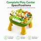 Multifunctional Electric Dinosaur Activity Table for Toddlers Educational Early Learning Game Toy for Babies