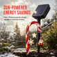 Solar Christmas Decorative Lights Outdoor Waterproof LED Pathway Lights for Garden Yard